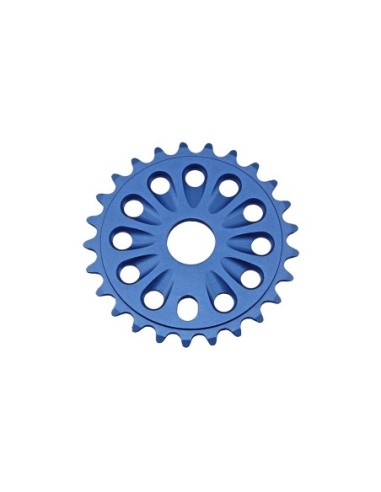 Alloy Chainring 6061-T6 1/2 X 1/8 25t Blue.